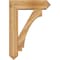 Ekena Millwork Imperial Arts and Crafts Rough Sawn Bracket w/ Offset Brace, Western Red Cedar, 8"W x 28"D x 40"H BKT0806X28X40IMP03RWR - alternate 3
